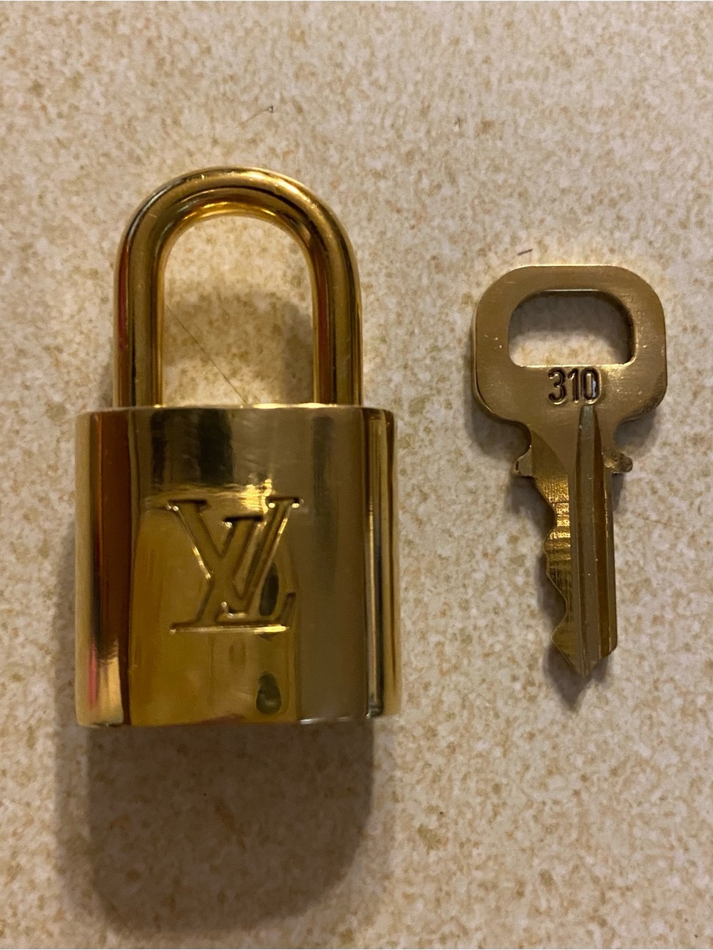 Louis Vuitton Padlock And Key #310